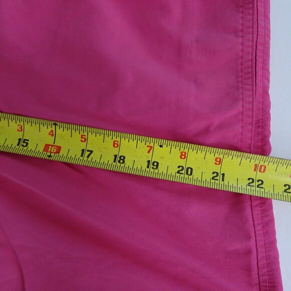 Vtg Y2K Polo Ralph Lauren Pink Swim Trunks Shorts Men Size M Mesh Lining FLAW - Picture 11 of 13
